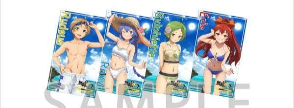 無職転生 マルイ特典クリアカード 4人　水着ver. Amazon.co.jp: 無職転生 クリアカード 水着 マルイ 限定特典ルーデウス